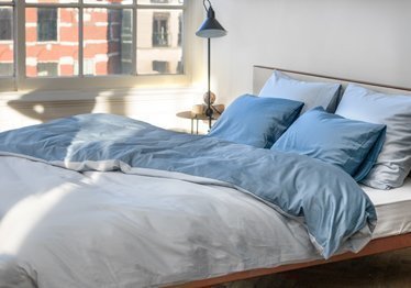 Blaue Schlafzimmer